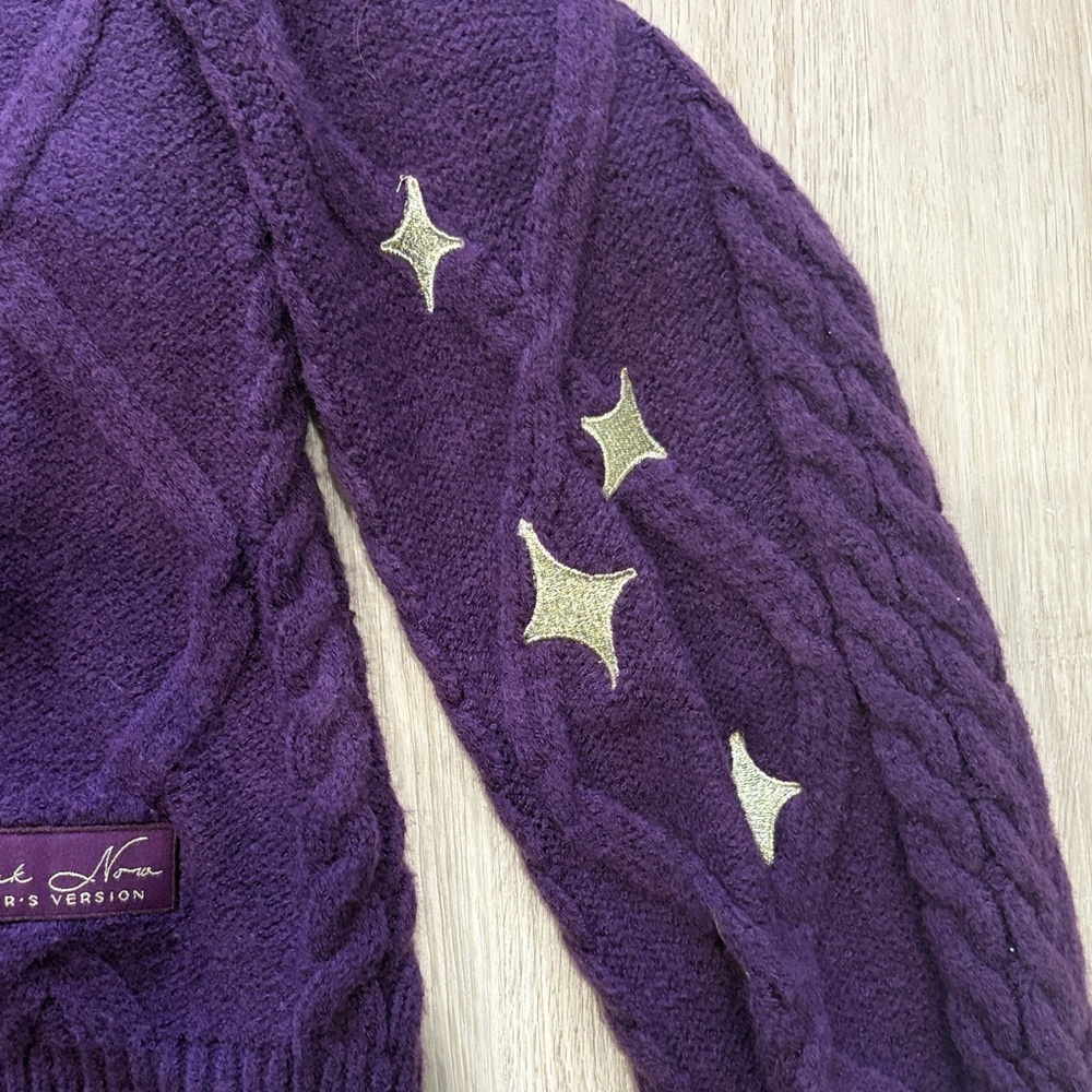 Taylor Swift Speak Now (Taylor’s Version) Official Purple Cardigan - Picture 6 of 7